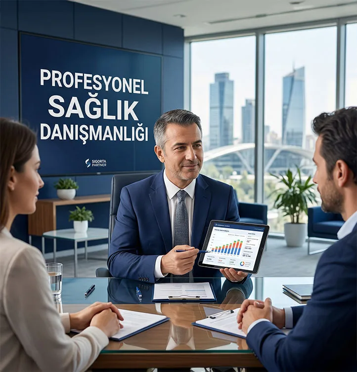 Sağlık sigortası profesyonel çözüm görseli